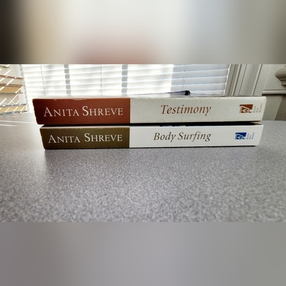 Anita Shreve 2 books Body Surfing & Testimony - Picture 2 of 4